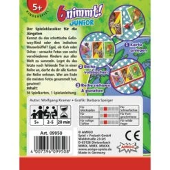 Amigo 6 Nimmt! Junior, Kartenspiel -Günstiger Spielwarenladen Amigo 6 nimmt Junior Kartenspiel@@1919250 2