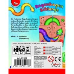Amigo Regenbogenschlange, Kartenspiel -Günstiger Spielwarenladen Amigo Regenbogenschlange Kartenspiel@@1sg10014 2