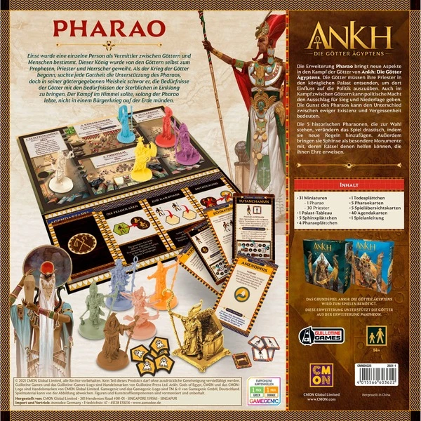 Asmodee Ankh - Pharao, Brettspiel 3 Asmodee Ankh - Pharao, Brettspiel – Bild 3