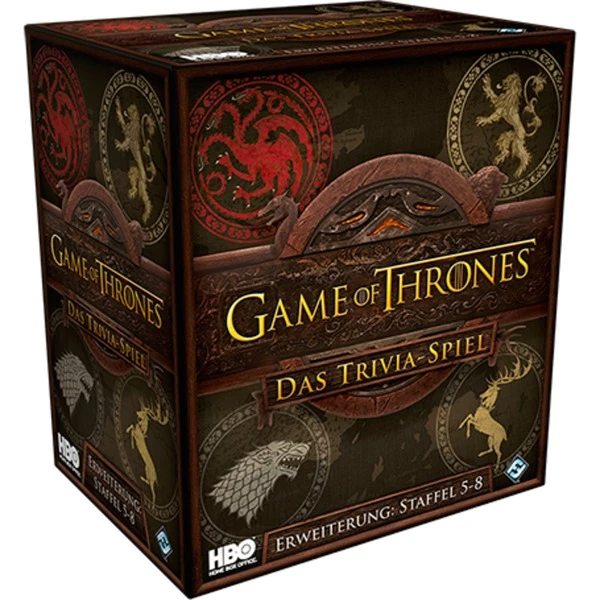Asmodee Game Of Thrones: Trivia - Episode 5-8, Quizspiel 1 Asmodee Game Of Thrones: Trivia - Episode 5-8, Quizspiel