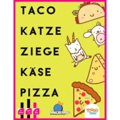 Asmodee Taco Katze Ziege Käse Pizza, Kartenspiel -Günstiger Spielwarenladen Asmodee Taco Katze Ziege K se Pizza Kartenspiel@@1902435 2