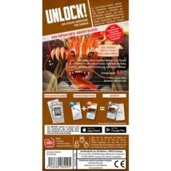 Asmodee Unlock! Die Sieben Prüfungen Des Drachen, Kartenspiel -Günstiger Spielwarenladen Asmodee Unlock Die sieben Pr fungen des Drachen Kartenspiel@@1901695 3