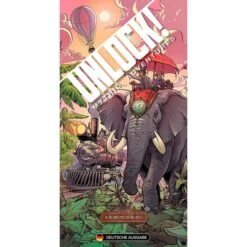 Asmodee Unlock! In 80 Minuten Um Die Welt, Kartenspiel -Günstiger Spielwarenladen Asmodee Unlock In 80 Minuten um die Welt Kartenspiel@@1901703 2
