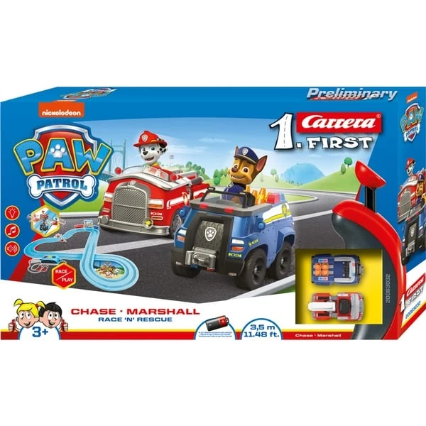 Carrera FIRST PAW Patrol - Race 'N' Rescue, Rennbahn 1 Carrera FIRST PAW Patrol - Race 'N' Rescue, Rennbahn