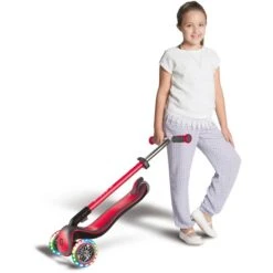 GLOBBER Elite Deluxe Mit Leuchtrollen, Scooter -Günstiger Spielwarenladen GLOBBER Elite Deluxe mit Leuchtrollen Scooter@@1700342 11