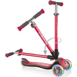 GLOBBER Elite Deluxe Mit Leuchtrollen, Scooter -Günstiger Spielwarenladen GLOBBER Elite Deluxe mit Leuchtrollen Scooter@@1700342 2