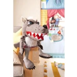 HABA Handpuppe Wolf Grisbert, Spielfigur -Günstiger Spielwarenladen HABA Handpuppe Wolf Grisbert Spielfigur@@1912922 2