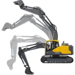 Jamara Bagger Volvo EC160E Metal, RC -Günstiger Spielwarenladen Jamara Bagger Volvo EC160E Metal RC@@1829106 8
