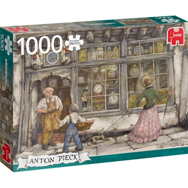 Jumbo Puzzle Anton Pieck, Der Uhrenladen 1 Jumbo Puzzle Anton Pieck, Der Uhrenladen