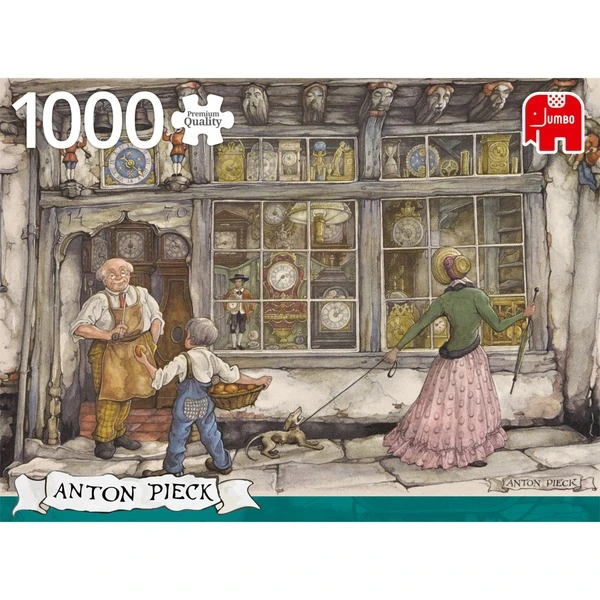 Jumbo Puzzle Anton Pieck, Der Uhrenladen 2 Jumbo Puzzle Anton Pieck, Der Uhrenladen – Bild 2