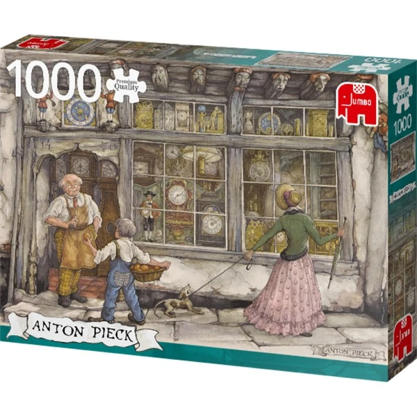 Jumbo Puzzle Anton Pieck, Der Uhrenladen 3 Jumbo Puzzle Anton Pieck, Der Uhrenladen – Bild 3