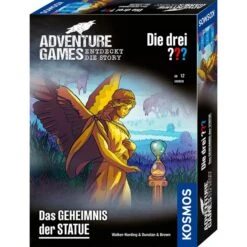 KOSMOS Adventure Games - Die Drei ???: Das Geheimnis Der Statue, Brettspiel