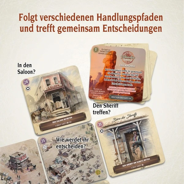 KOSMOS Cartaventura Oklahoma, Kartenspiel 3 KOSMOS Cartaventura Oklahoma, Kartenspiel – Bild 3