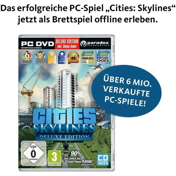 KOSMOS Cities Skylines, Brettspiel 4 KOSMOS Cities Skylines, Brettspiel – Bild 4