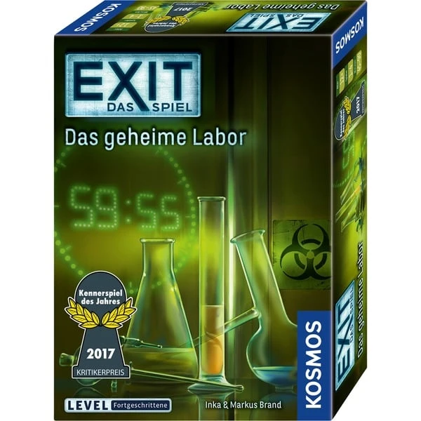 KOSMOS EXIT - Das Spiel - Das Geheime Labor, Partyspiel 1 KOSMOS EXIT - Das Spiel - Das Geheime Labor, Partyspiel