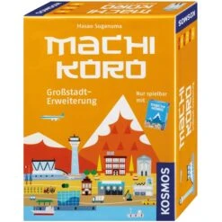 KOSMOS Machi Koro Großstadt Erweiterung, Brettspiel