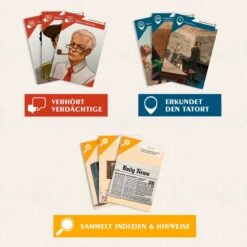 KOSMOS Suspects: Mörderischer Marathon, Kartenspiel -Günstiger Spielwarenladen KOSMOS Suspects M rderischer Marathon Kartenspiel@@1904857 2