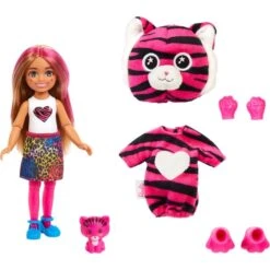 Mattel Barbie Cutie Reveal Chelsea Jungle Series - Tiger, Puppe -Günstiger Spielwarenladen Mattel Barbie Cutie Reveal Chelsea Jungle Series Tiger Puppe@@1888845 2