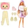 Mattel Barbie Cutie Reveal Cozy Cute Serie - Löwe, Puppe