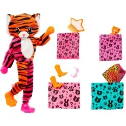 Mattel Barbie Cutie Reveal Dschungel Serie - Tiger, Puppe -Günstiger Spielwarenladen Mattel Barbie Cutie Reveal Dschungel Serie Tiger Puppe@@100024218 3