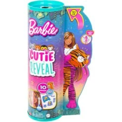 Mattel Barbie Cutie Reveal Dschungel Serie - Tiger, Puppe -Günstiger Spielwarenladen Mattel Barbie Cutie Reveal Dschungel Serie Tiger Puppe@@100024218 6