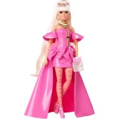 Mattel Barbie Extra Fancy Puppe Im Pinken Kleid -Günstiger Spielwarenladen Mattel Barbie Extra Fancy Puppe im pinken Kleid@@1846570 2