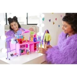 Mattel Barbie Extra Spielset Mit Puppe Und Stylingtisch -Günstiger Spielwarenladen Mattel Barbie Extra Spielset mit Puppe und Stylingtisch@@1758017 7