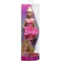 Mattel Barbie Fashionistas-Puppe Mit Blondem Pferdeschwanz Und Blumenkleid -Günstiger Spielwarenladen Mattel Barbie Fashionistas Puppe mit blondem Pferdeschwanz und Blumenkleid@@1919146 3