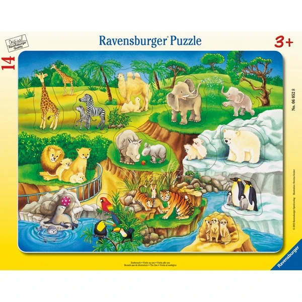 Ravensburger Puzzle Zoobesuch 1 Ravensburger Puzzle Zoobesuch