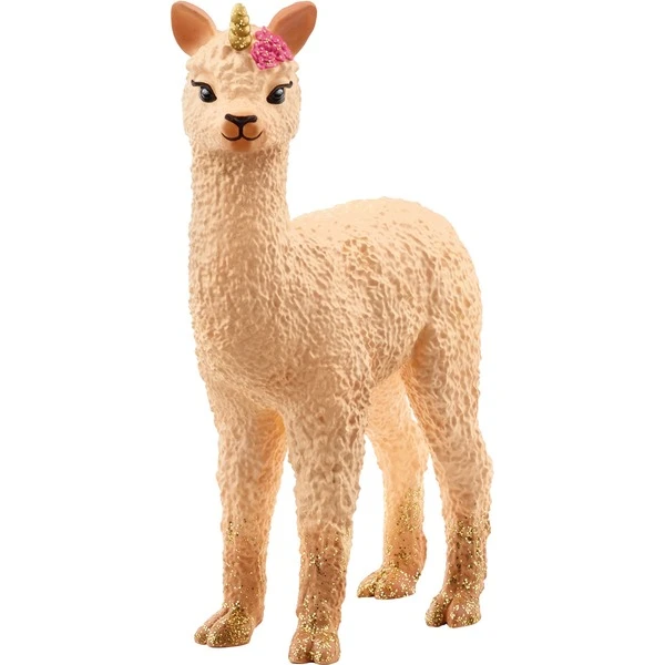 Schleich Bayala Lama Einhorn Junges, Spielfigur 1 Schleich Bayala Lama Einhorn Junges, Spielfigur