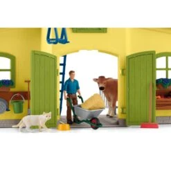 Schleich Farm World Großer Stall, Spielfigur -Günstiger Spielwarenladen Schleich Farm World Gro er Stall Spielfigur@@1908783 11