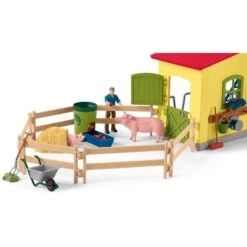 Schleich Farm World Großer Stall, Spielfigur -Günstiger Spielwarenladen Schleich Farm World Gro er Stall Spielfigur@@1908783 12