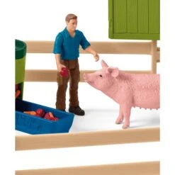 Schleich Farm World Großer Stall, Spielfigur -Günstiger Spielwarenladen Schleich Farm World Gro er Stall Spielfigur@@1908783 13