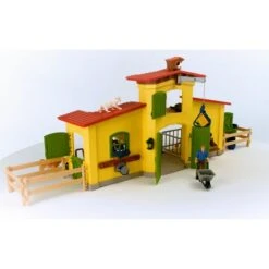 Schleich Farm World Großer Stall, Spielfigur -Günstiger Spielwarenladen Schleich Farm World Gro er Stall Spielfigur@@1908783 14