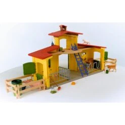 Schleich Farm World Großer Stall, Spielfigur -Günstiger Spielwarenladen Schleich Farm World Gro er Stall Spielfigur@@1908783 16