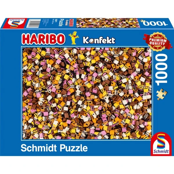 Schmidt Spiele Haribo: Konfekt, Puzzle 1 Schmidt Spiele Haribo: Konfekt, Puzzle