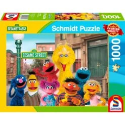 Schmidt Spiele Sesamstrasse: Ein Wiedersehen Mit Guten Alten Freunden, Puzzle