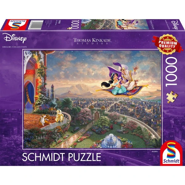 Schmidt Spiele Thomas Kinkade Studios: Disney - Aladdin, Puzzle 1 Schmidt Spiele Thomas Kinkade Studios: Disney - Aladdin, Puzzle