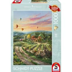 Schmidt Spiele Thomas Kinkade Studios: Peaceful Valley Vineyard, Puzzle