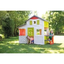 Smoby Neo Friends Spielhaus Mit Vorgarten, Gartenspielgerät -Günstiger Spielwarenladen Smoby Neo Friends Spielhaus mit Vorgarten Gartenspielger t@@1719964 6