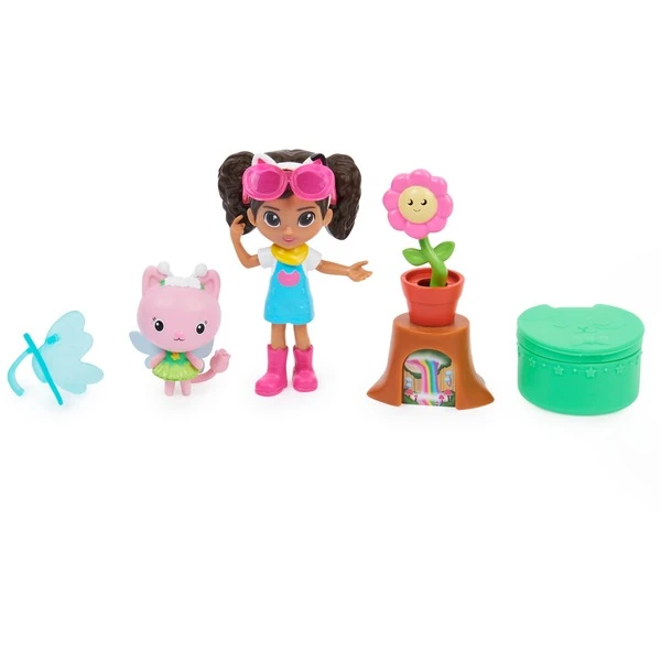 Spin Master Gabby's Dollhouse Gartenset Mit Kitty Fee, Spielfigur – Bild 2