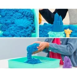 Spin Master Kinetic Sand - Sandbox Set Blau, Spielsand -Günstiger Spielwarenladen Spin Master Kinetic Sand Sandbox Set blau Spielsand@@100007969 3