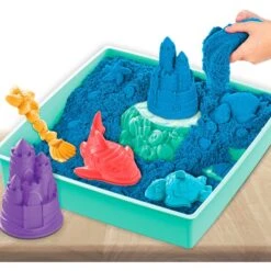 Spin Master Kinetic Sand - Sandbox Set Blau, Spielsand -Günstiger Spielwarenladen Spin Master Kinetic Sand Sandbox Set blau Spielsand@@100007969 7
