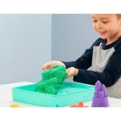 Spin Master Kinetic Sand - Sandbox Set Grün, Spielsand -Günstiger Spielwarenladen Spin Master Kinetic Sand Sandbox Set gr n Spielsand@@100007973 4