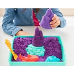 Spin Master Kinetic Sand - Sandbox Set Lila, Spielsand -Günstiger Spielwarenladen Spin Master Kinetic Sand Sandbox Set lila Spielsand@@100007966 4