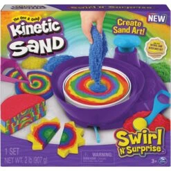 Spin Master Kinetic Sand - Swirl'n Surprise Set, Spielsand 11 Spin Master Kinetic Sand - Swirl'n Surprise Set, Spielsand -Günstiger Spielwarenladen Spin Master Kinetic Sand Swirl n Surprise Set Spielsand@@1849536 3