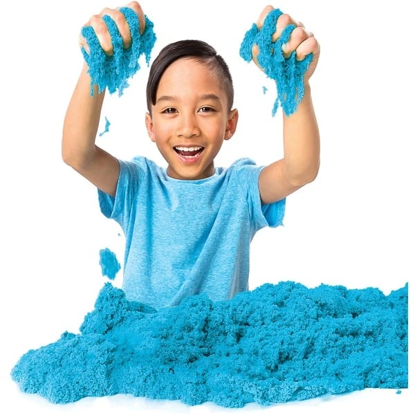 Spin Master Kinetic Sand Blau, Spielsand 4 Spin Master Kinetic Sand Blau, Spielsand – Bild 4
