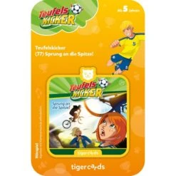 Tigermedia Tigercard - Teufelskicker (77): Sprung An Die Spitze, Hörbuch -Günstiger Spielwarenladen Tigermedia tigercard Teufelskicker 77 Sprung an die Spitze H rbuch@@1696328 2