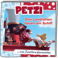 Tonies Petzi - Drei Landratten Bauen Ein Schiff, Spielfigur -Günstiger Spielwarenladen Tonies Petzi Drei Landratten bauen ein Schiff Spielfigur@@1se2tt2l 3