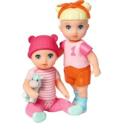 ZAPF Creation BABY Born® Minis 2er Set Vicky Und Mila, Puppe
